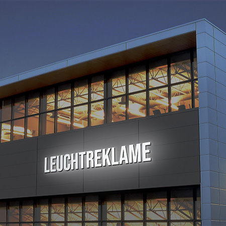 Dienstleistungen Leuchtreklame